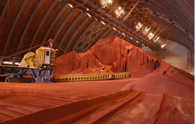 Zdjęcia z kopalni soli potasowej